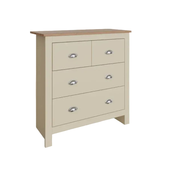Lancaster 2+2 Drawer Chest of Drawers