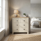 Lancaster 2+2 Drawer Chest of Drawers