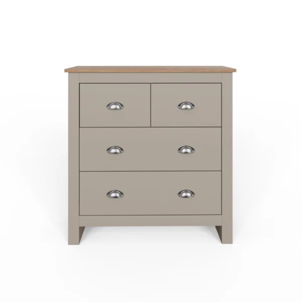 Lancaster 2+2 Drawer Chest of Drawers