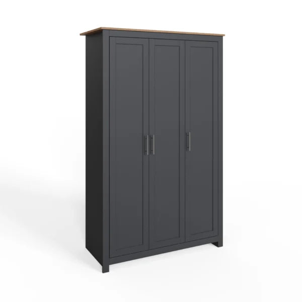 Lancaster 3 Door Wardrobe 4 Piece Bedroom Set