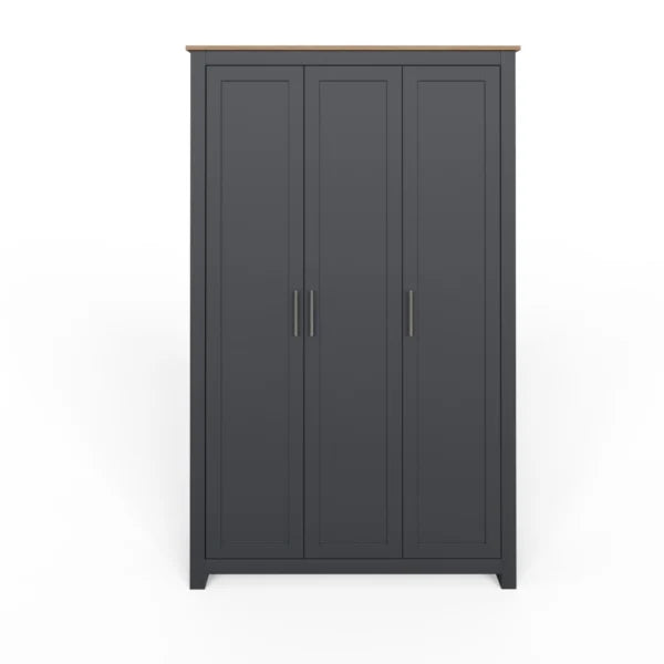Lancaster 3 Door Wardrobe 4 Piece Bedroom Set