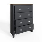 Lancaster 3 Door Wardrobe 4 Piece Bedroom Set