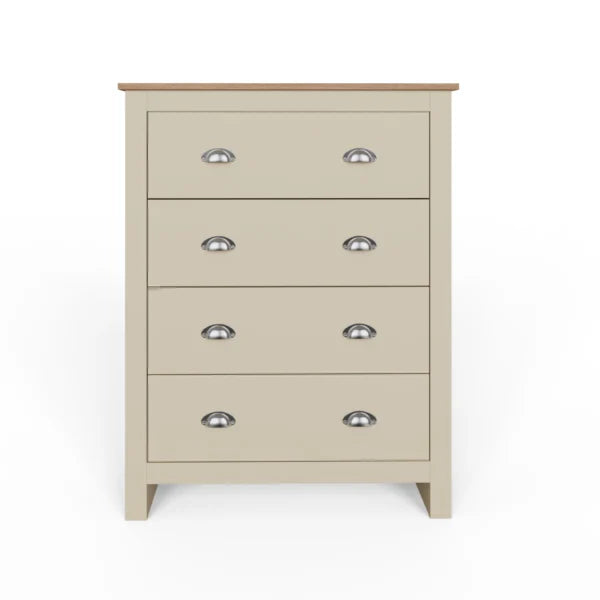 Lancaster 3 Door Wardrobe 4 Piece Bedroom Set