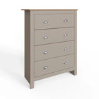 Lancaster 3 Door Wardrobe 4 Piece Bedroom Set