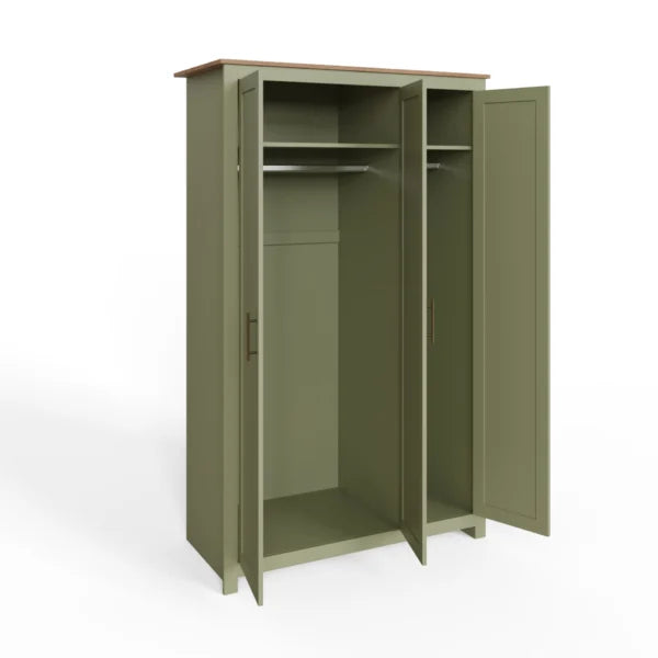Lancaster 3 Door Wardrobe 4 Piece Bedroom Set
