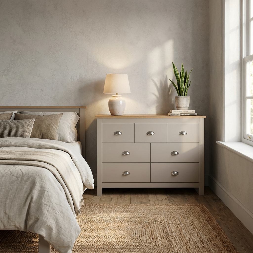 Lancaster 7 Drawer Chest of Drawers