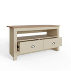 Lancaster 2 Drawer Corner TV Unit