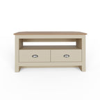 Lancaster 2 Drawer Corner TV Unit