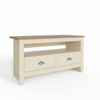 Lancaster 2 Drawer Corner TV Unit