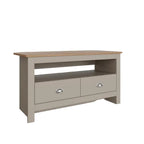 Lancaster 2 Drawer Corner TV Unit
