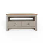 Lancaster 2 Drawer Corner TV Unit