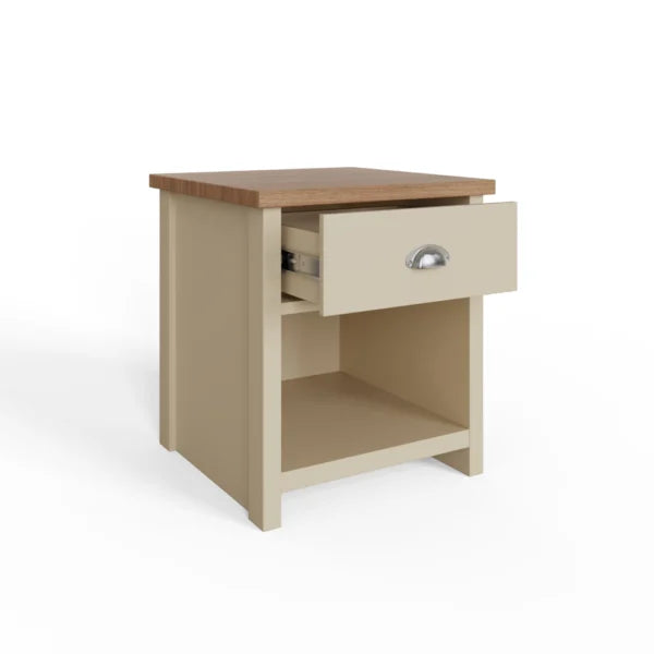 Lancaster 1 Drawer Lamp Side Table