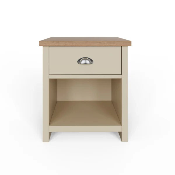 Lancaster 1 Drawer Lamp Side Table