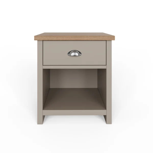 Lancaster 1 Drawer Lamp Side Table