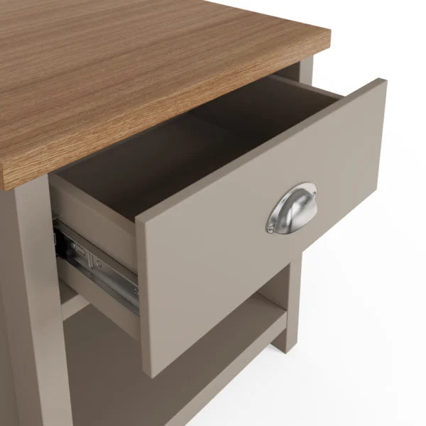 Lancaster 1 Drawer Lamp Side Table