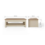 Lancaster Lift Up Coffee Table