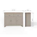 Lancaster 3 Door 2 Drawer Large Sideboard