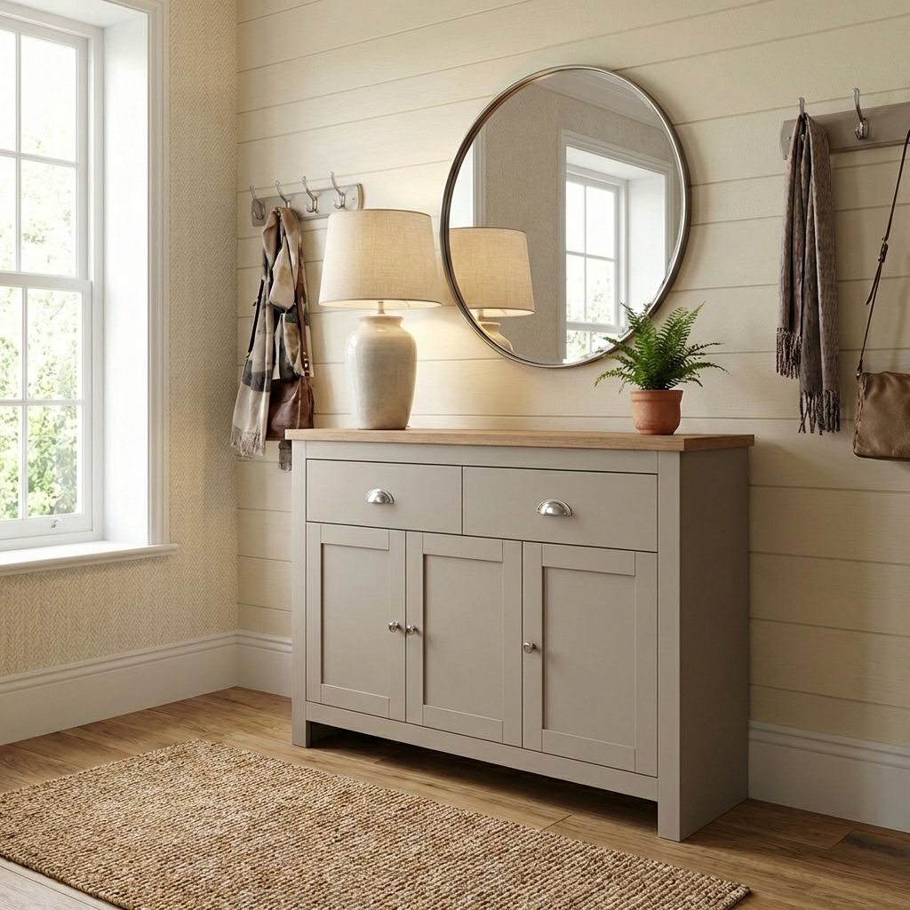 Lancaster 3 Door 2 Drawer Large Sideboard