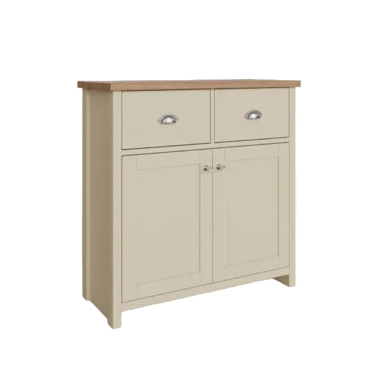 Lancaster 2 Door 2 Drawer Compact Sideboard