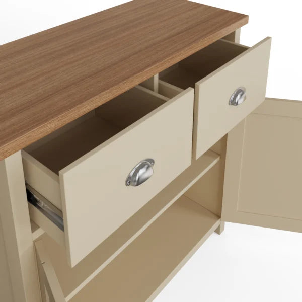 Lancaster 2 Door 2 Drawer Compact Sideboard