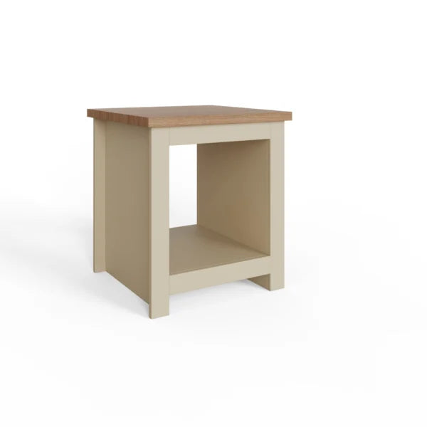 Lancaster Side Table with Shelf