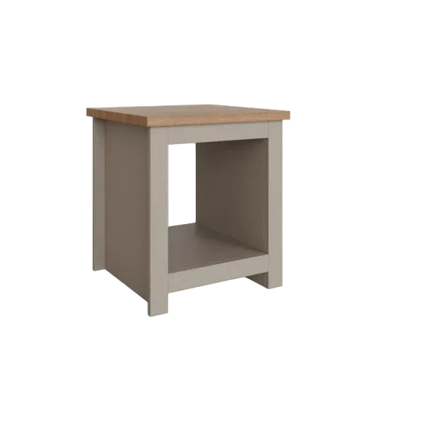 Lancaster Side Table with Shelf