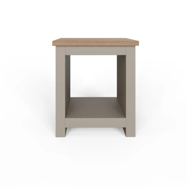 Lancaster Side Table with Shelf