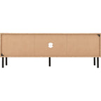 Leon Herringbone Retro 2 Door TV Unit