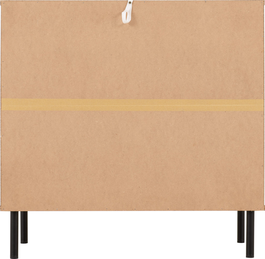 Leon Herringbone Retro 3 Drawer Chest