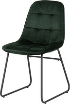 Pair of Lukas Velvet Dining Chairs