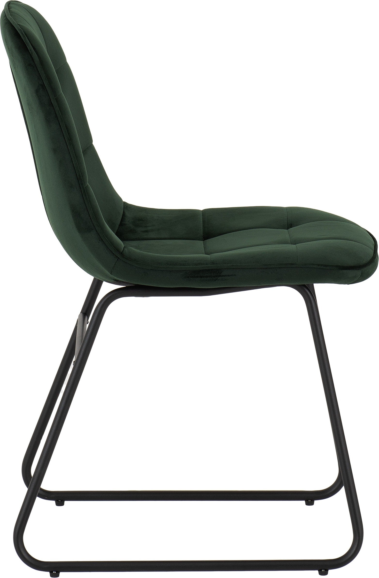 Avery Extending Dining Table with 4 Lukas Velvet Dining Chairs