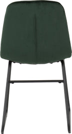 Pair of Lukas Velvet Dining Chairs
