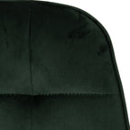 Avery Extending Dining Table with 4 Lukas Velvet Dining Chairs