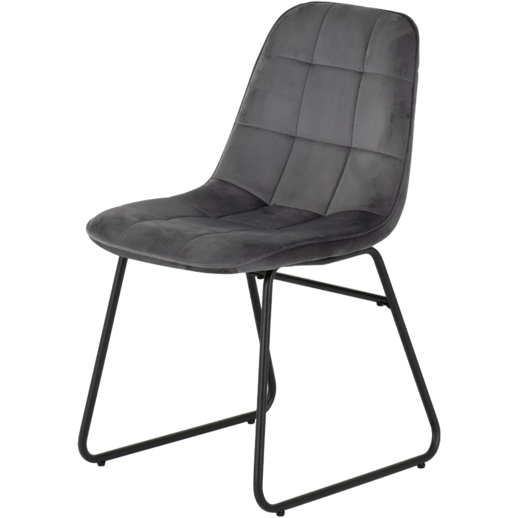Athens Round Dining Table with 4 Lukas Velvet Dining Chairs