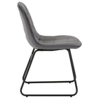 Athens Round Dining Table with 4 Lukas Velvet Dining Chairs