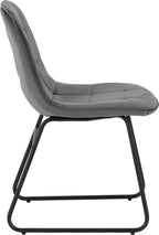 Pair of Lukas Velvet Dining Chairs