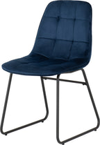 Pair of Lukas Velvet Dining Chairs
