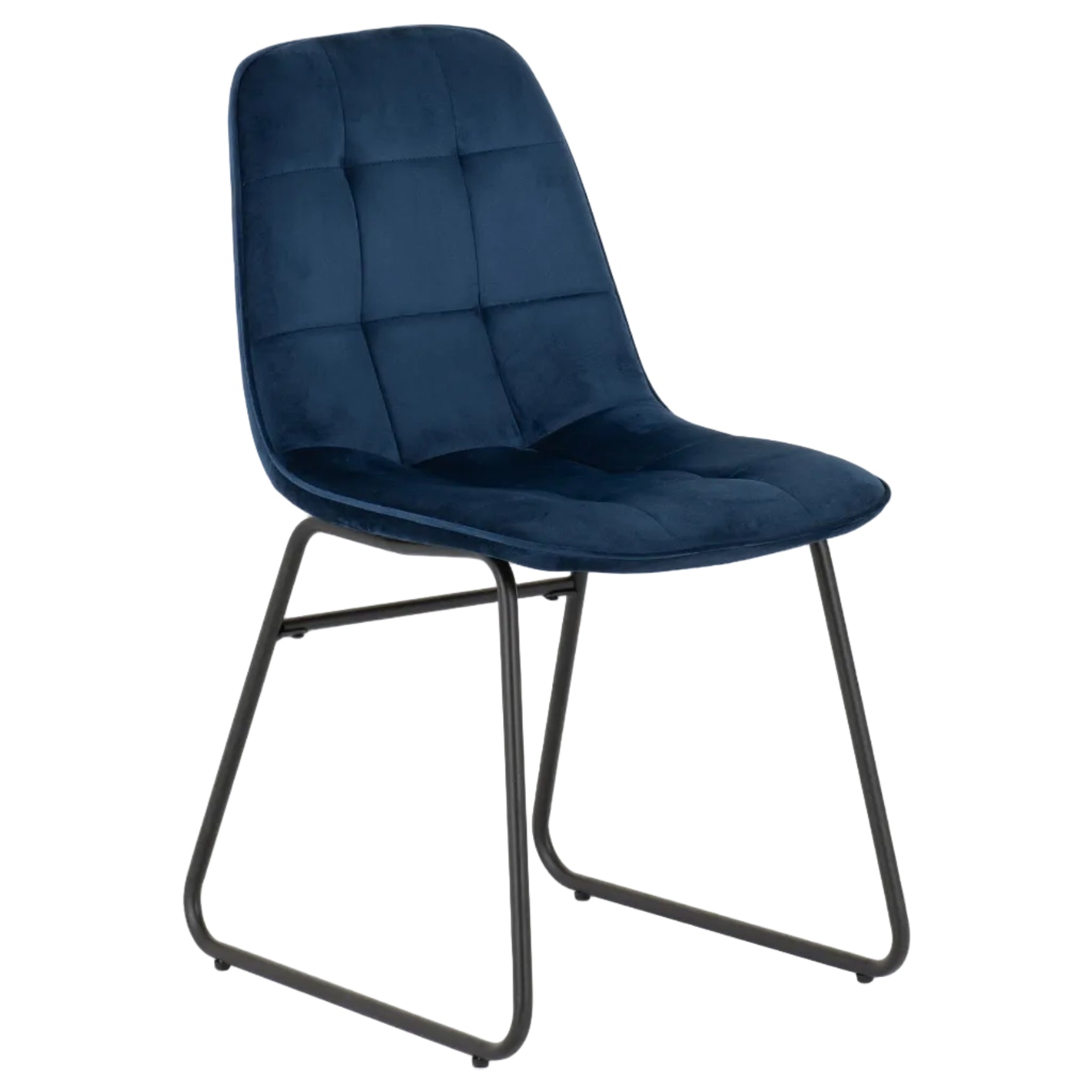 Avery Extending Dining Table with 4 Lukas Velvet Dining Chairs