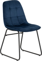 Pair of Lukas Velvet Dining Chairs