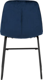 Pair of Lukas Velvet Dining Chairs