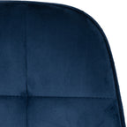 Avery Extending Dining Table with 4 Lukas Velvet Dining Chairs
