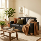 Faux Leather 2 Seater Sofa
