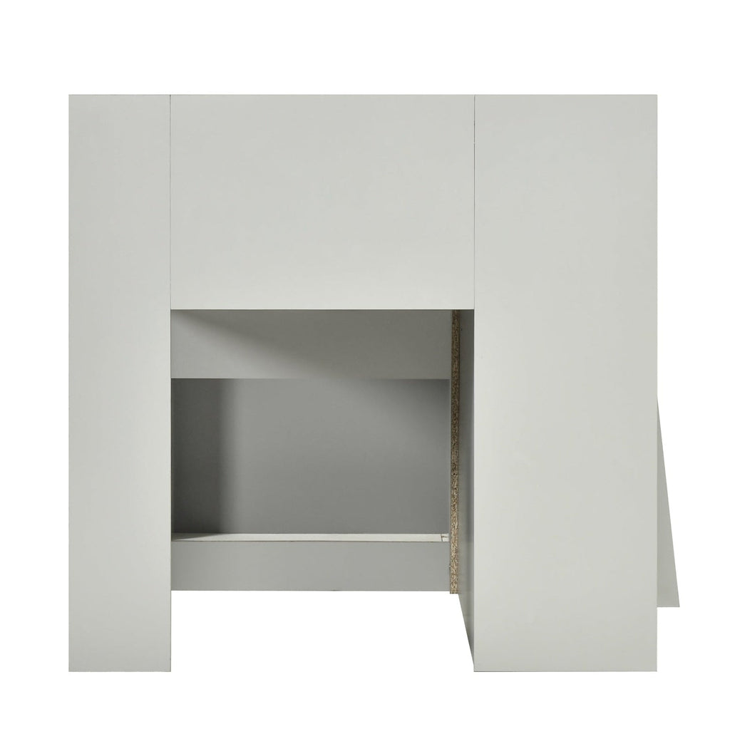 Nova Low Sleeper Children's Bed Frame with Shelves