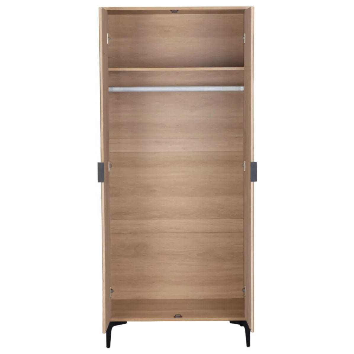 Miami Ridged 2 Door Fluted Double Wardrobe