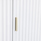 Miami Ridged 3 Door Fluted Triple Wardrobe