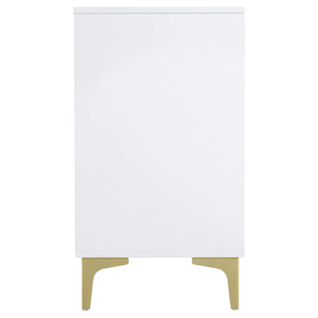 Miami Ridged 3 Drawer Fluted Chest of Drawers