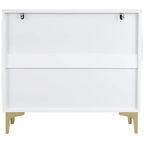 Miami Ridged 3 Drawer Fluted Chest of Drawers