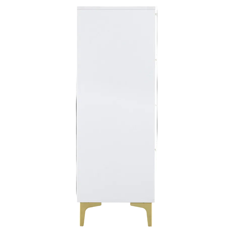 Miami Ridged 3+2 Drawer Fluted Chest of Drawers