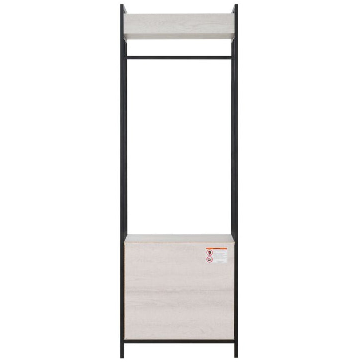 Alva Open Wardrobe with 2 Drawers 3 Piece Bedroom Set