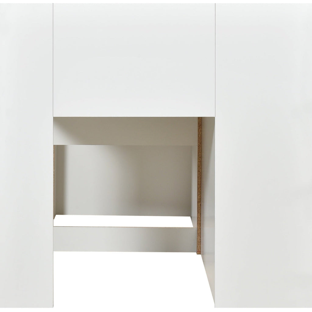 Nova Low Sleeper Children's Bed Frame with Shelves